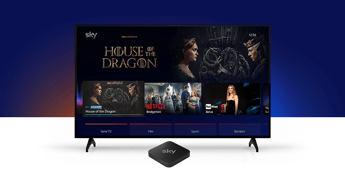 Sky Stream arriva in Italia