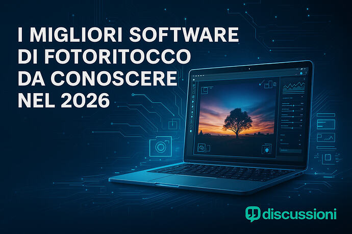 I Migliori Software di Fotoritocco da Conoscere nel 2026 - discussioni.com