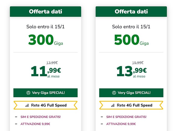 dati very mobile 500 gb