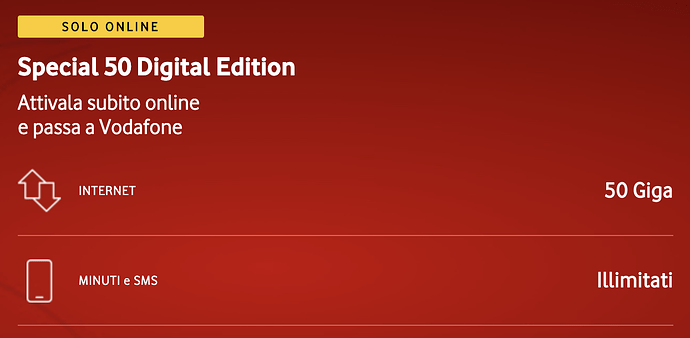 Vodafone Special 50 Digital Edition su MondoWireless.it