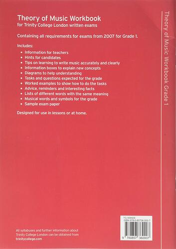 trinity book 1st grade back