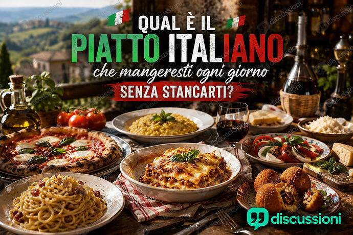 Qual è il piatto italiano che mangeresti ogni giorno senza stancarti | discussioni.com
